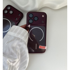 Чохол Dark cherry бордовий на iPhone 18 pro